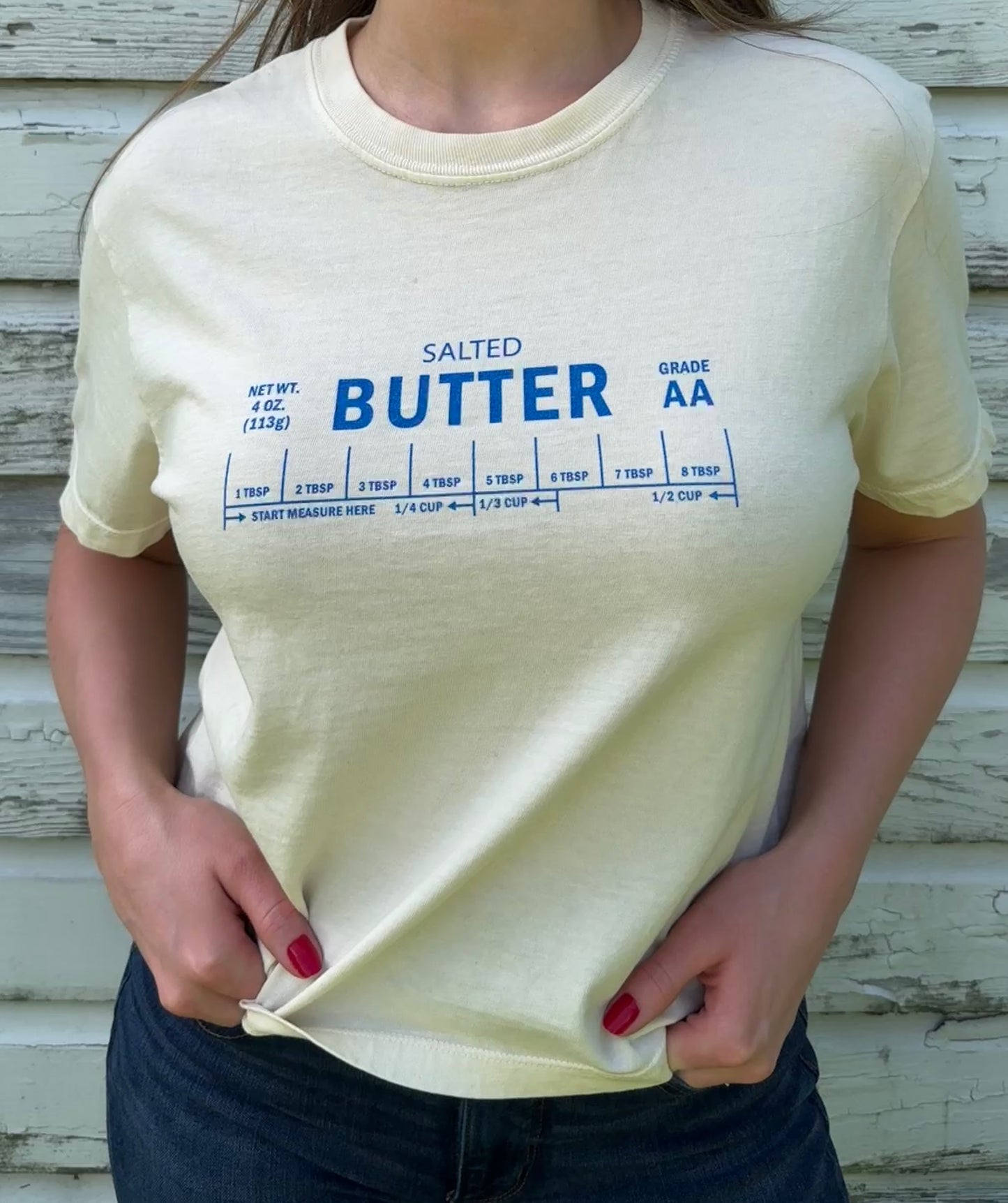 Salted Butter T-shirt (Comfort Colors® Boxy)