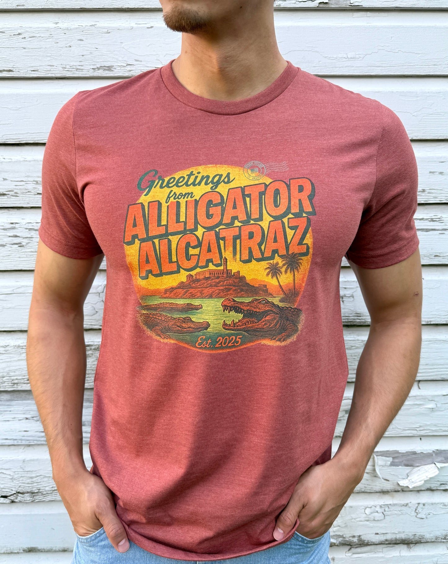 Men's Alligator Alcatraz T-shirt