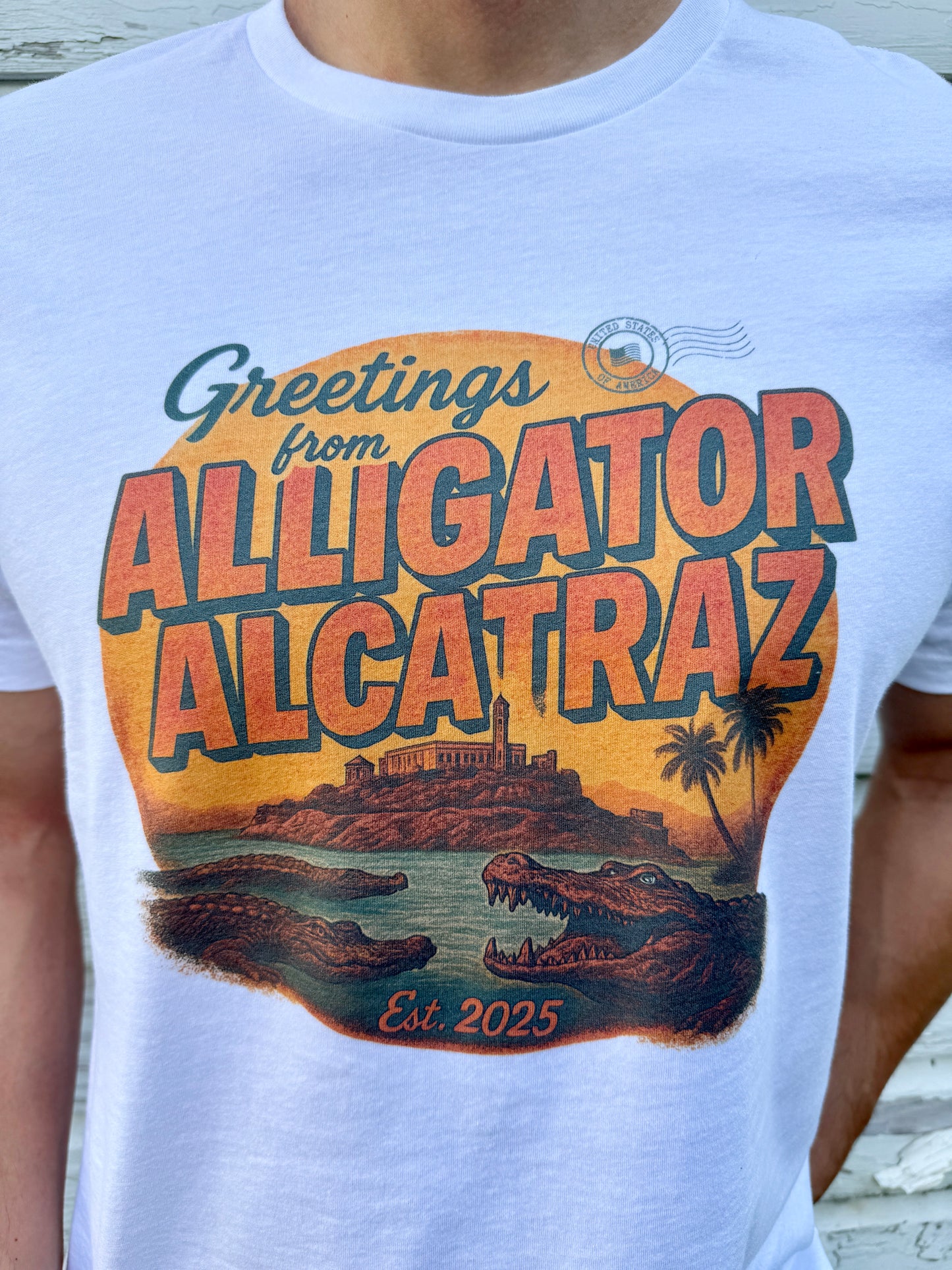 Men's Alligator Alcatraz T-shirt