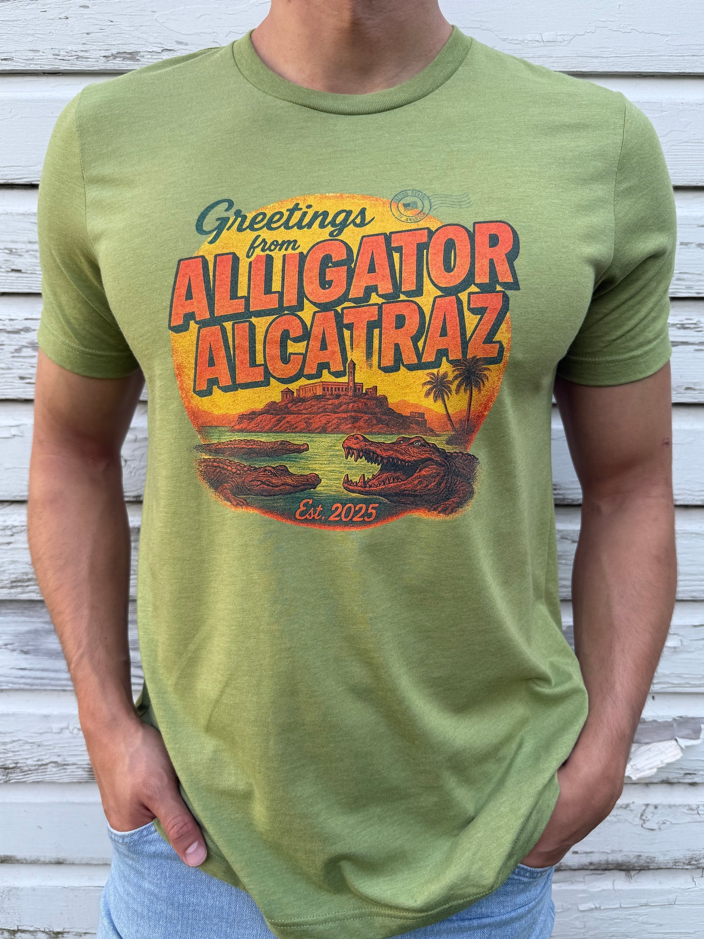 Men's Alligator Alcatraz T-shirt