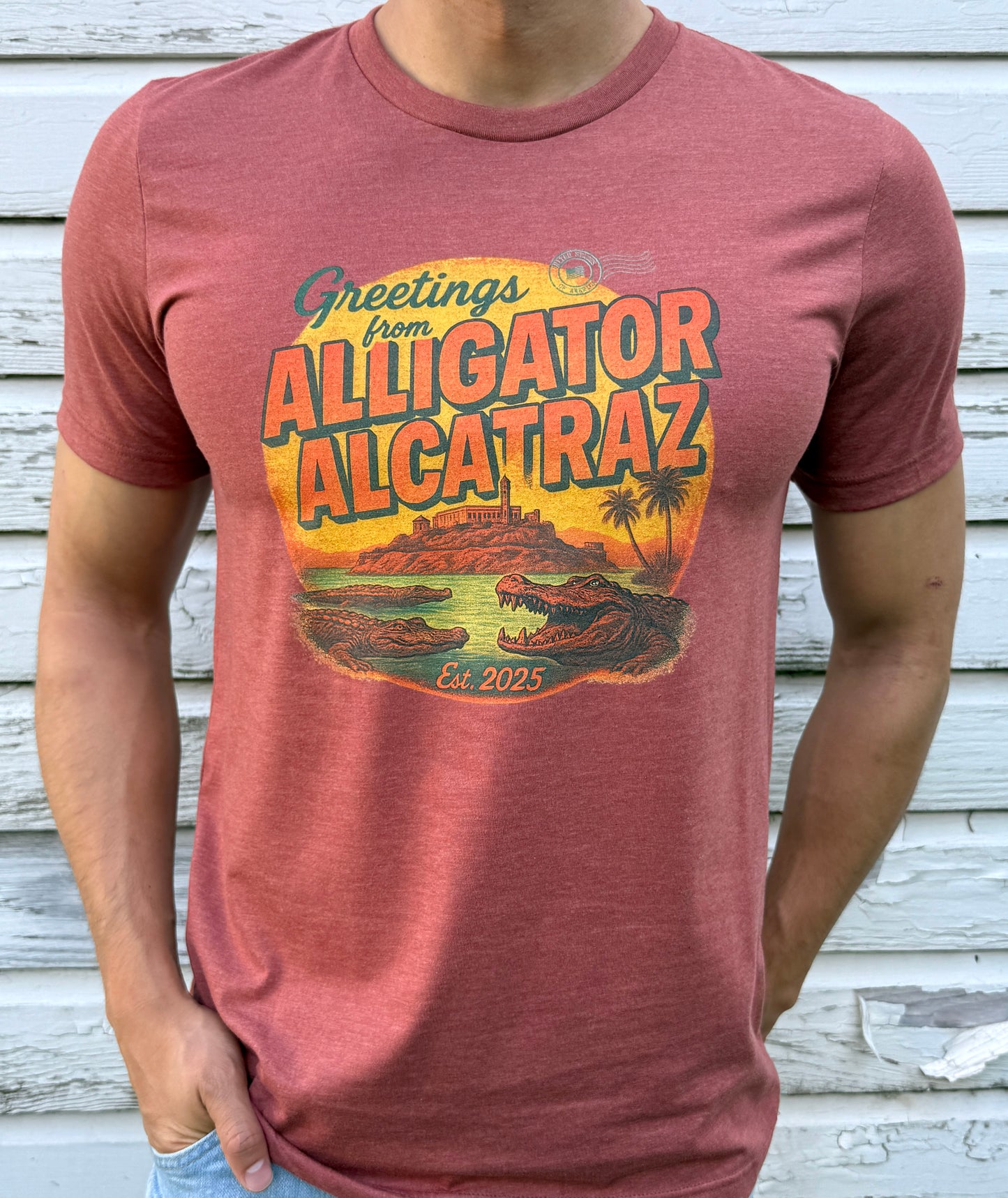 Men's Alligator Alcatraz T-shirt