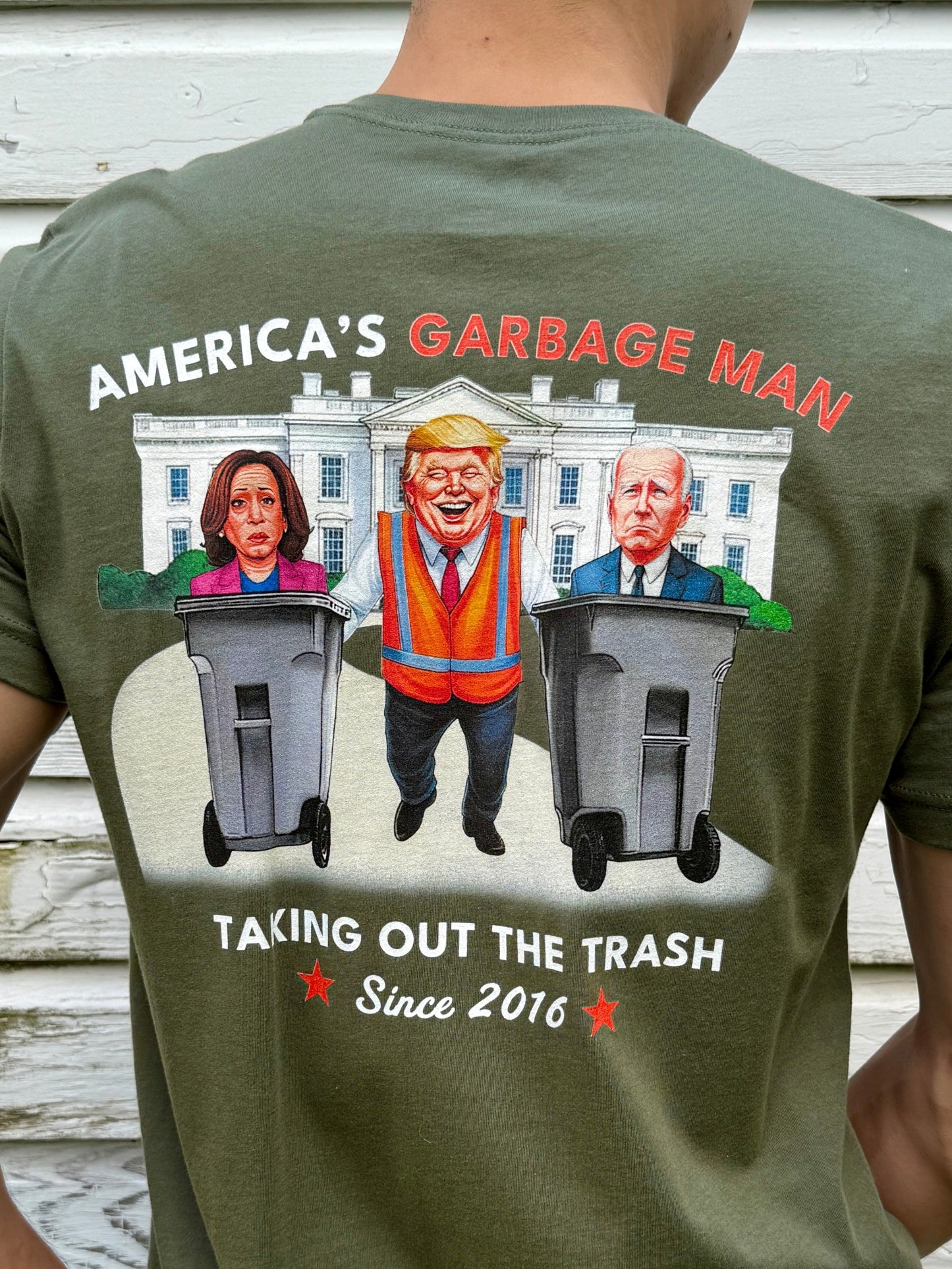 America's Garbage Man - Military Green (Men)