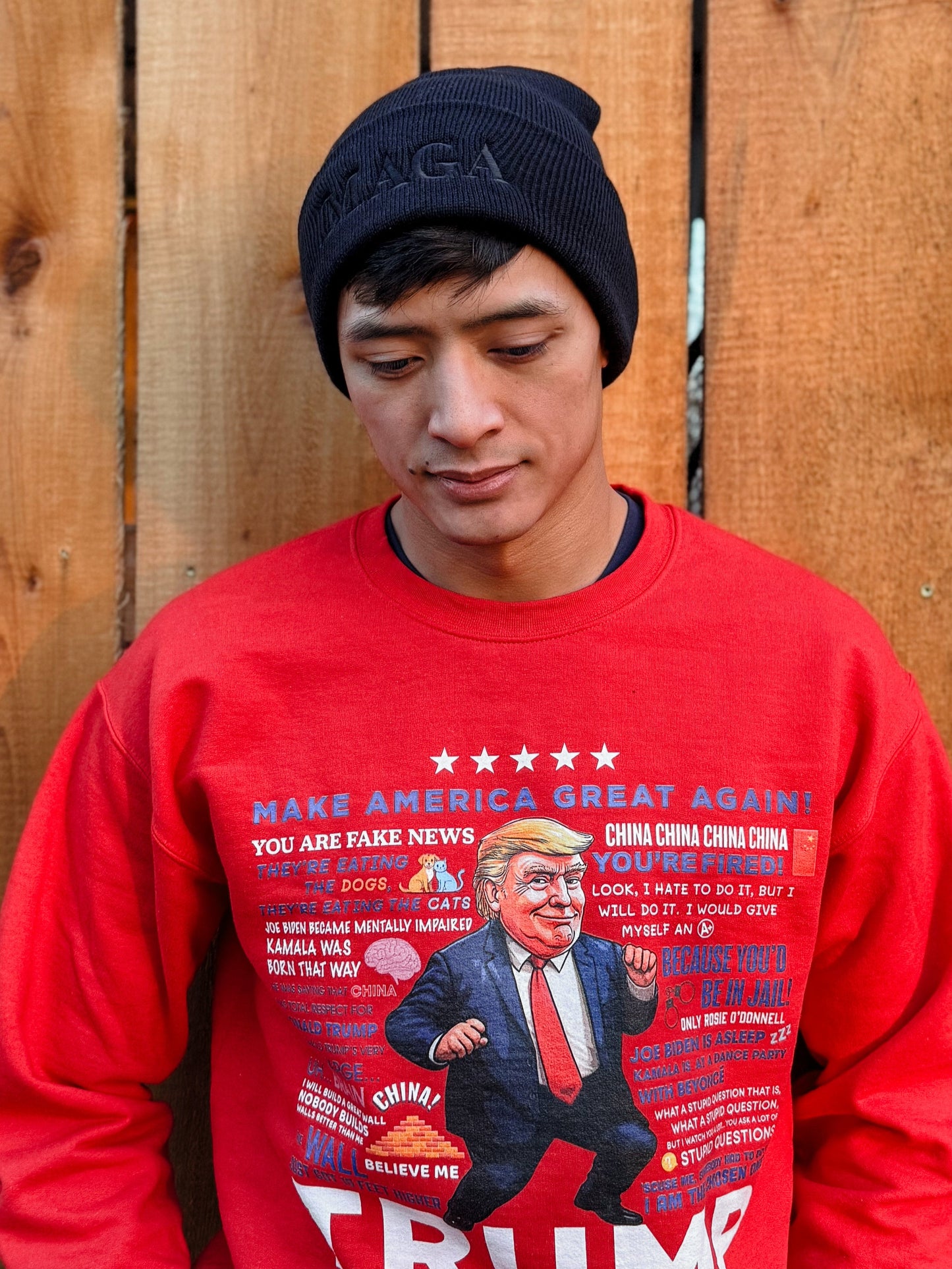 Dark MAGA Beanie