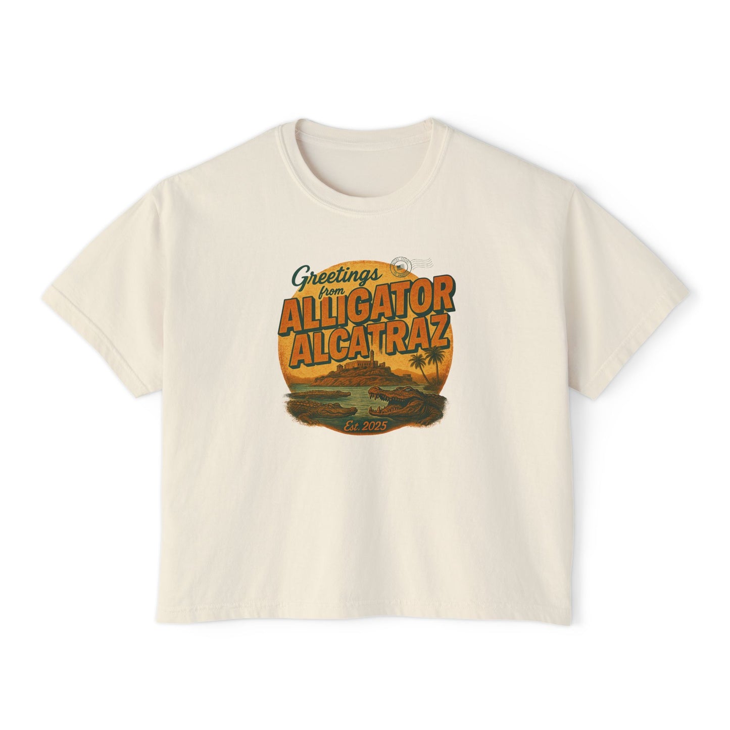 Comfort Colors® Alligator Alcatraz T-shirt (Cropped)