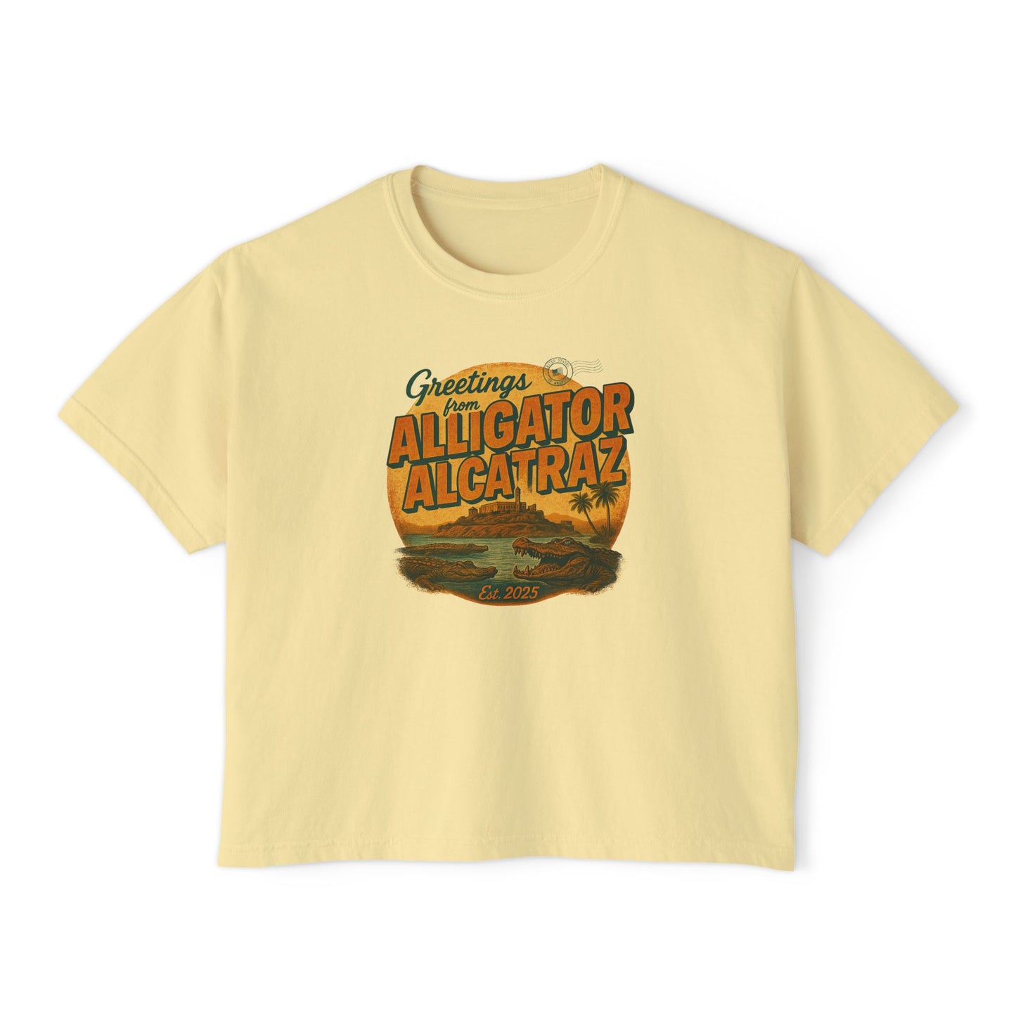 Comfort Colors® Alligator Alcatraz T-shirt (Cropped)