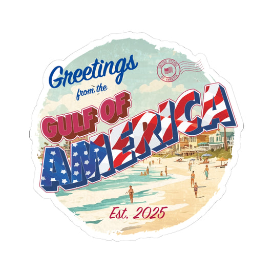 Gulf of America Sticker