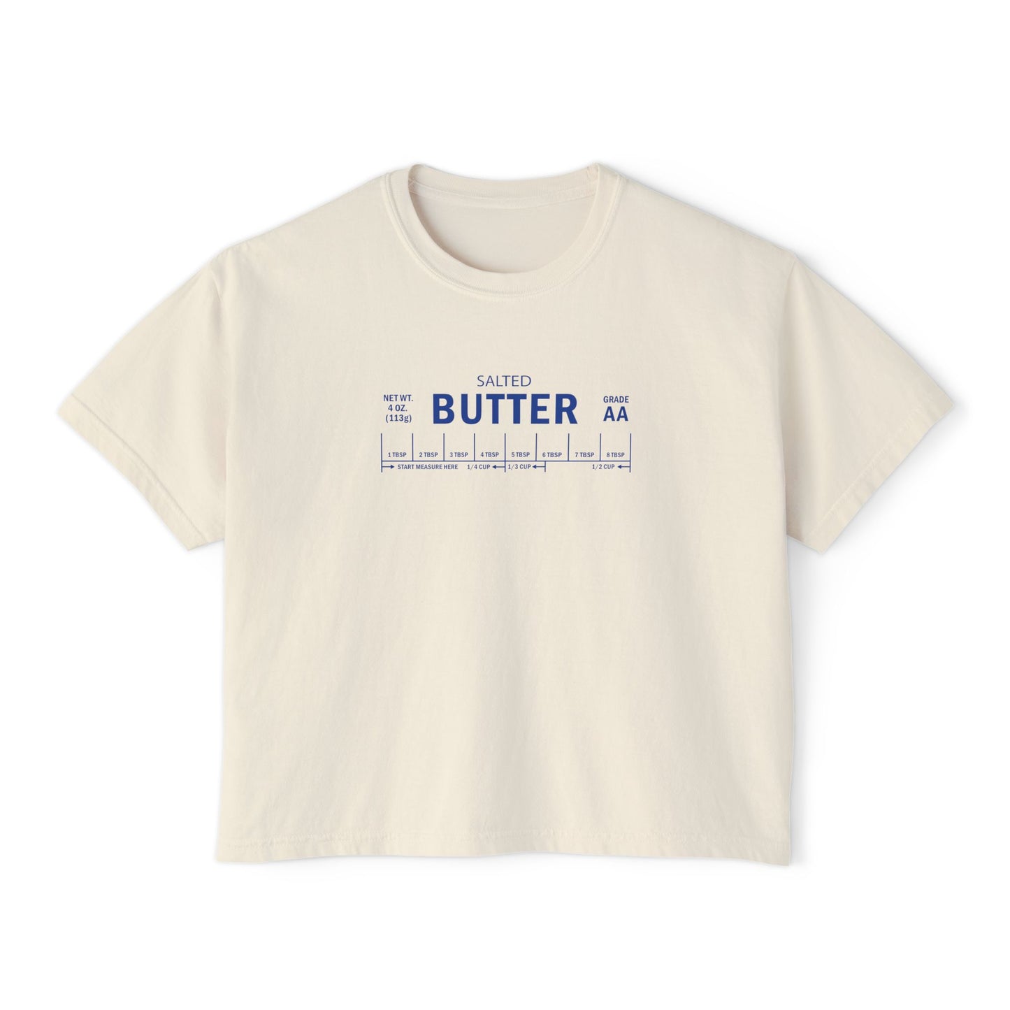 Comfort Colors® Salted Butter T-shirt (Cropped)