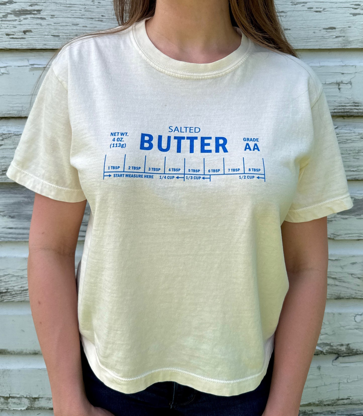 Salted Butter T-shirt (Comfort Colors® Boxy)