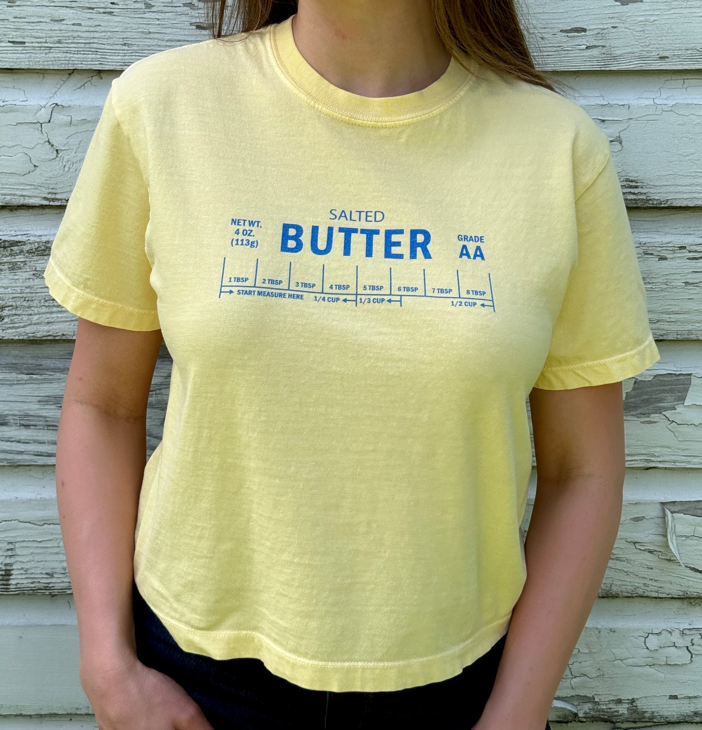 Salted Butter T-shirt (Comfort Colors® Boxy)