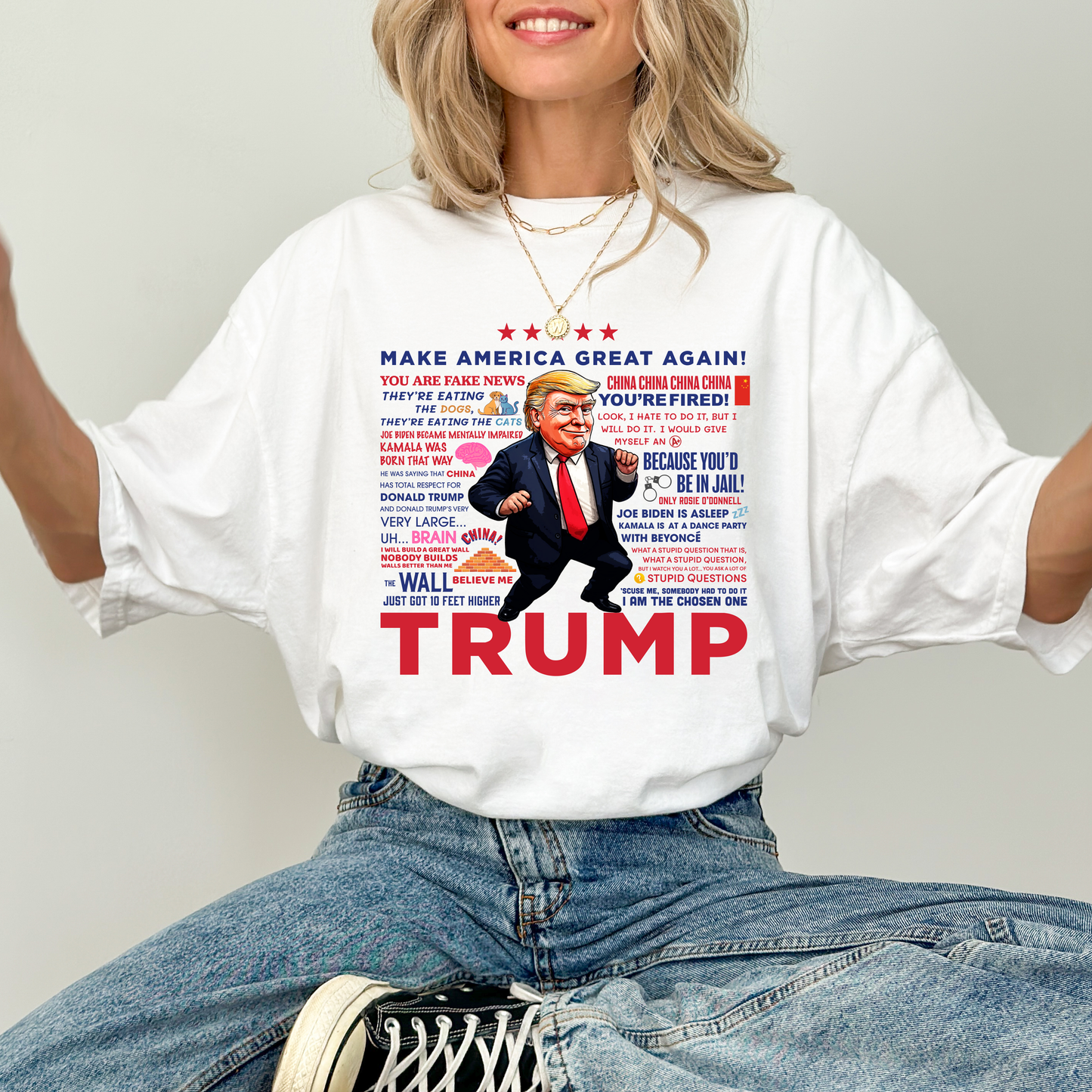 Comfort Colors® Trump Quotes T-shirt