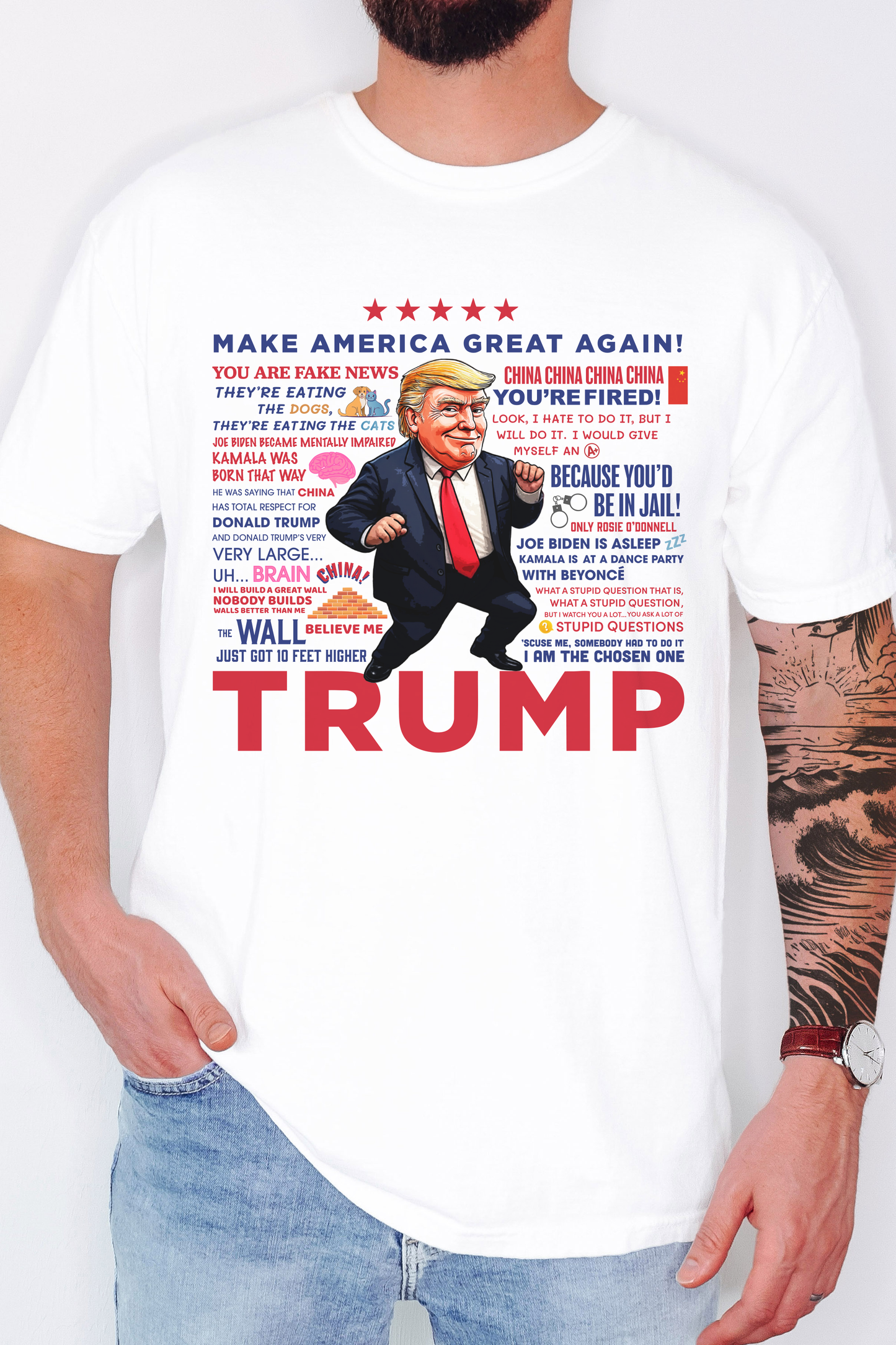Comfort Colors® Trump Quotes T-shirt
