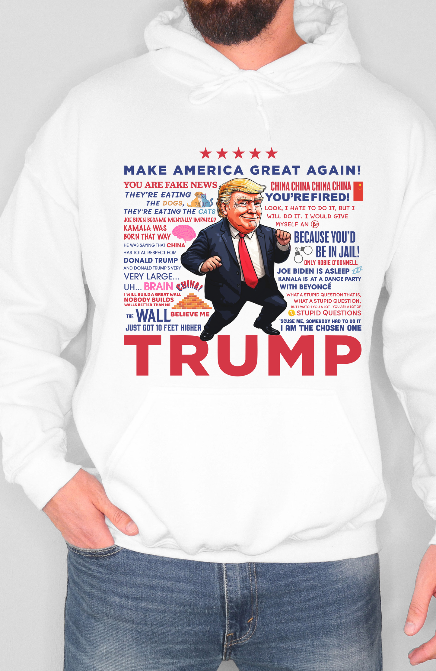 Trump Quotes Hoodie