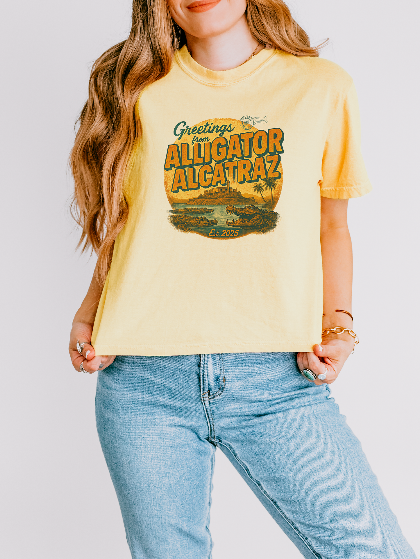 Comfort Colors® Alligator Alcatraz T-shirt (Cropped)