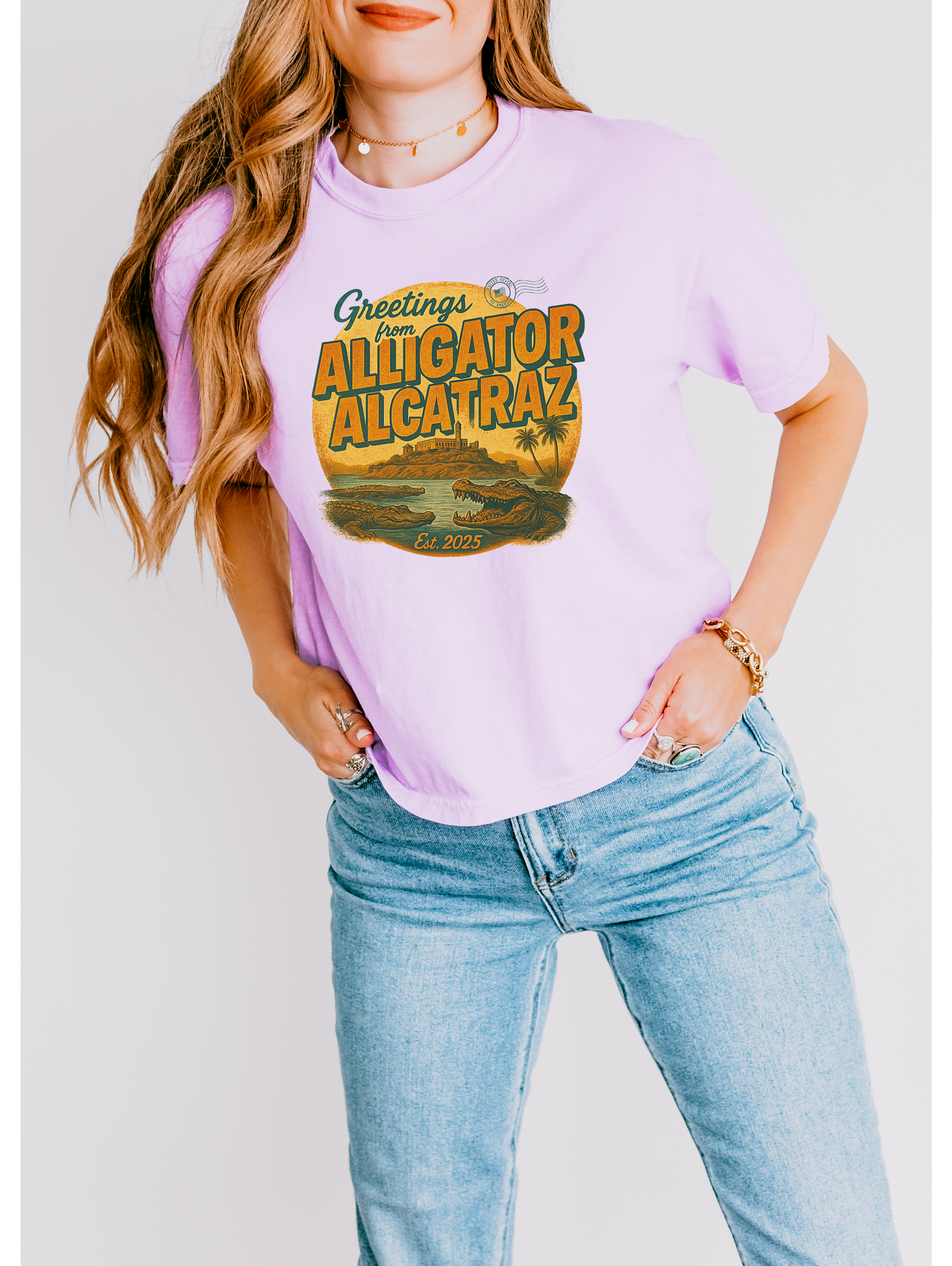 Comfort Colors® Alligator Alcatraz T-shirt (Cropped)