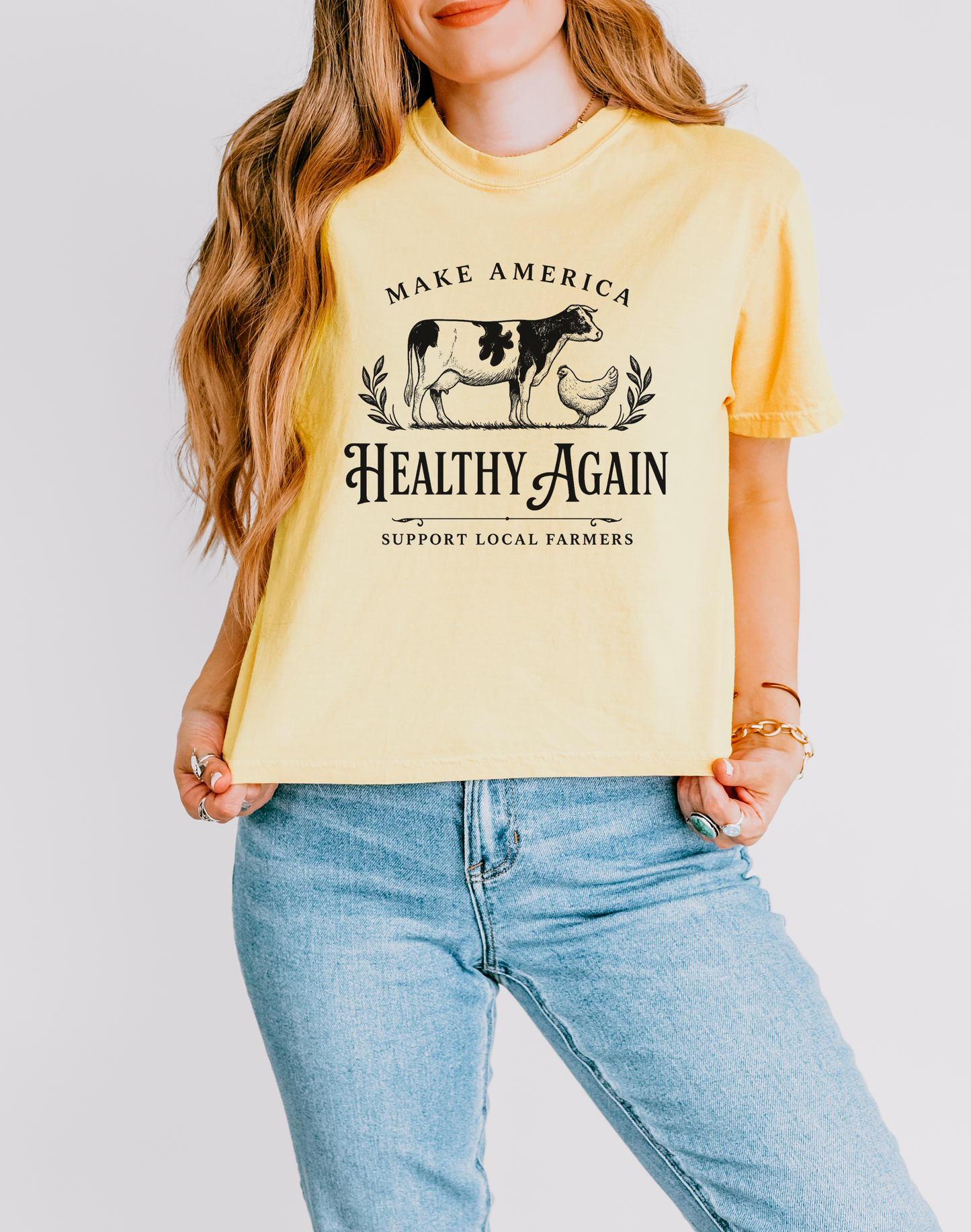 Comfort Colors® MAHA Support Local Farmers (Boxy Crop)