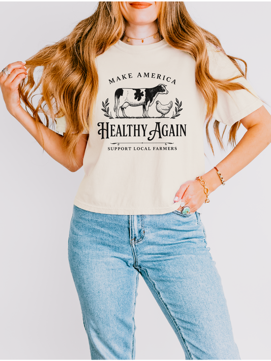 Comfort Colors® MAHA Support Local Farmers (Boxy Crop)