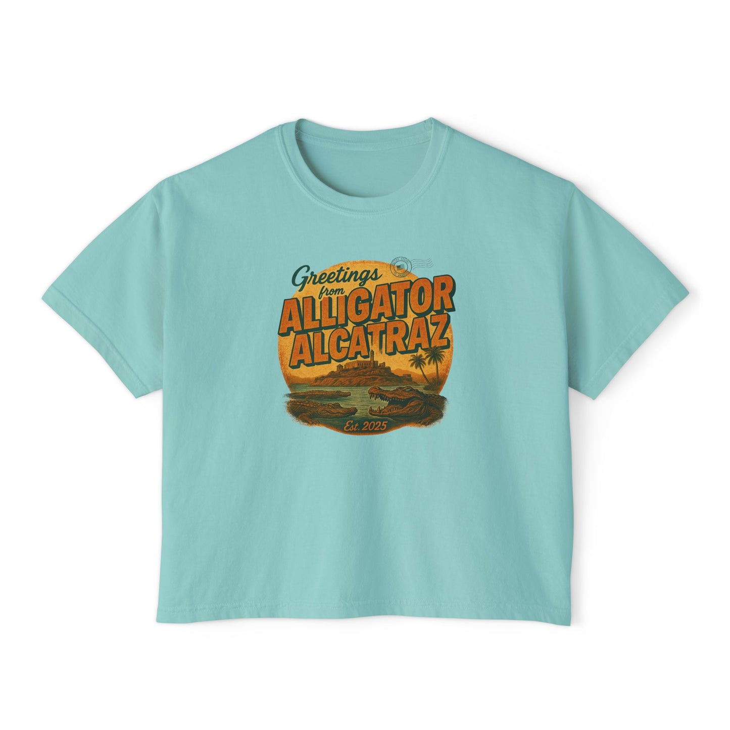Comfort Colors® Alligator Alcatraz T-shirt (Cropped)