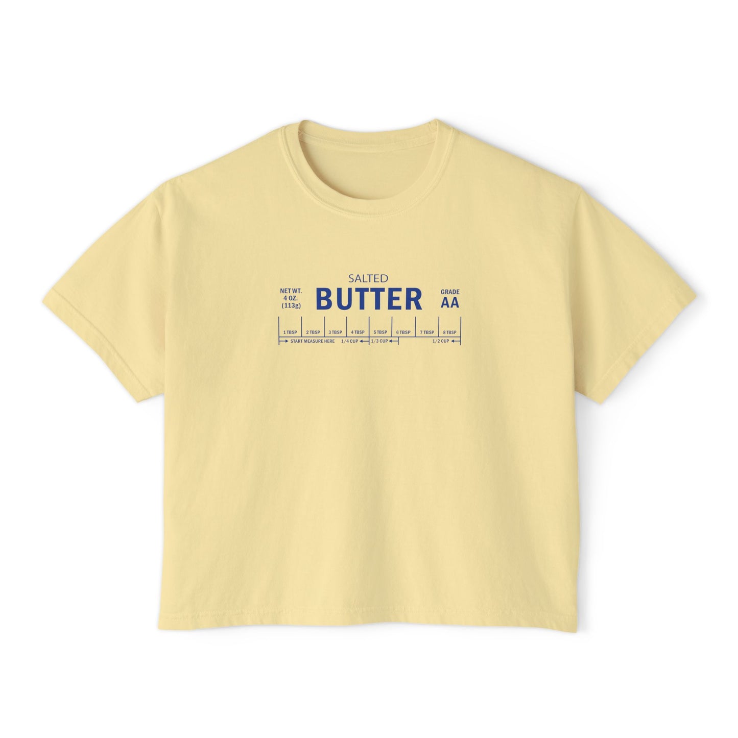 Comfort Colors® Salted Butter T-shirt (Cropped)
