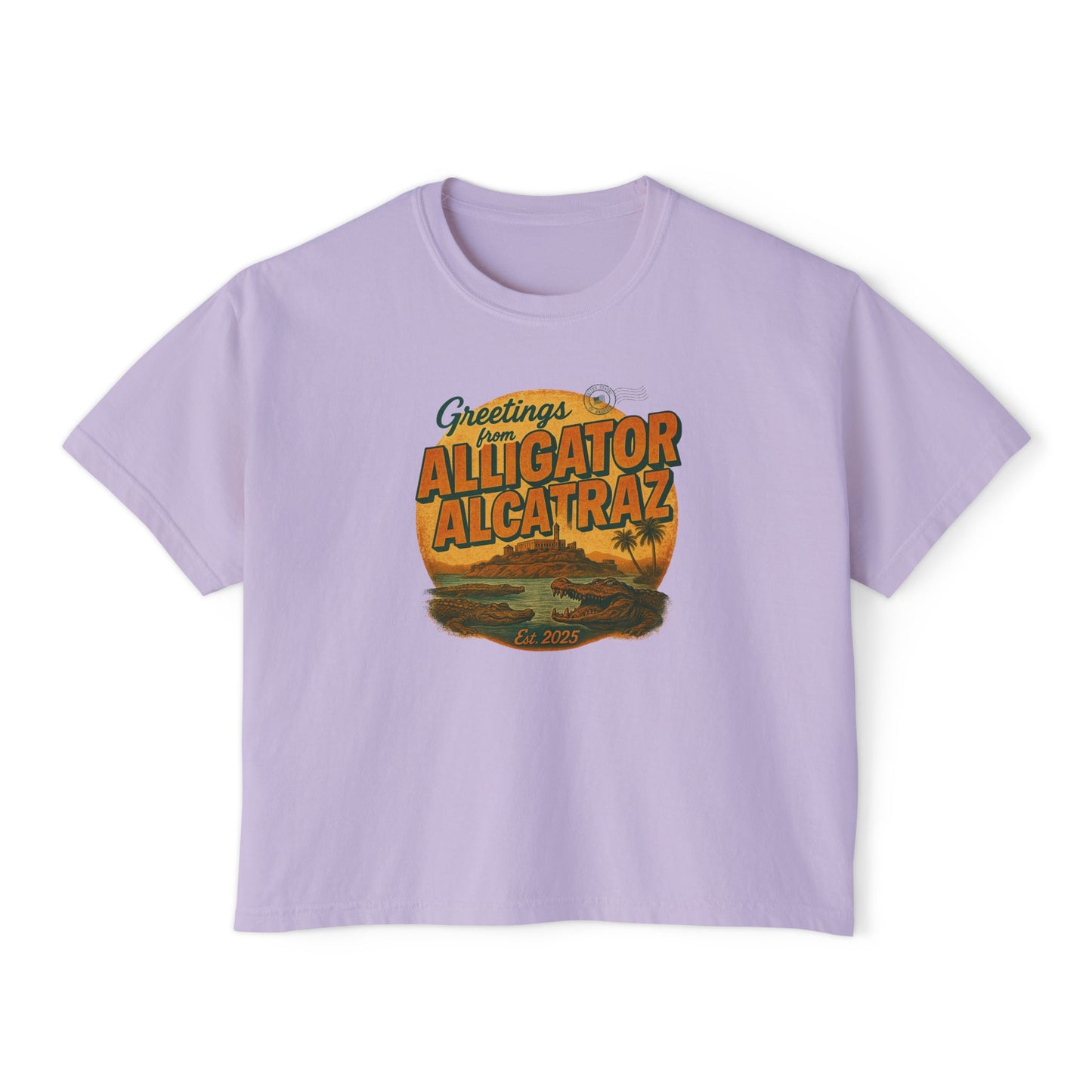Comfort Colors® Alligator Alcatraz T-shirt (Cropped)