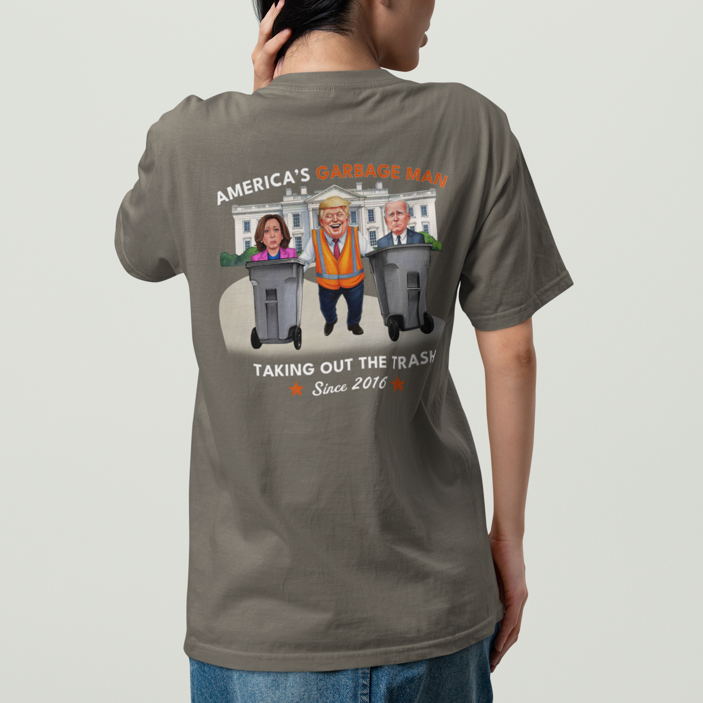 America's Garbage Man - Military Green (Women)