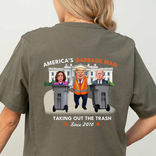 America's Garbage Man - Military Green (Women)