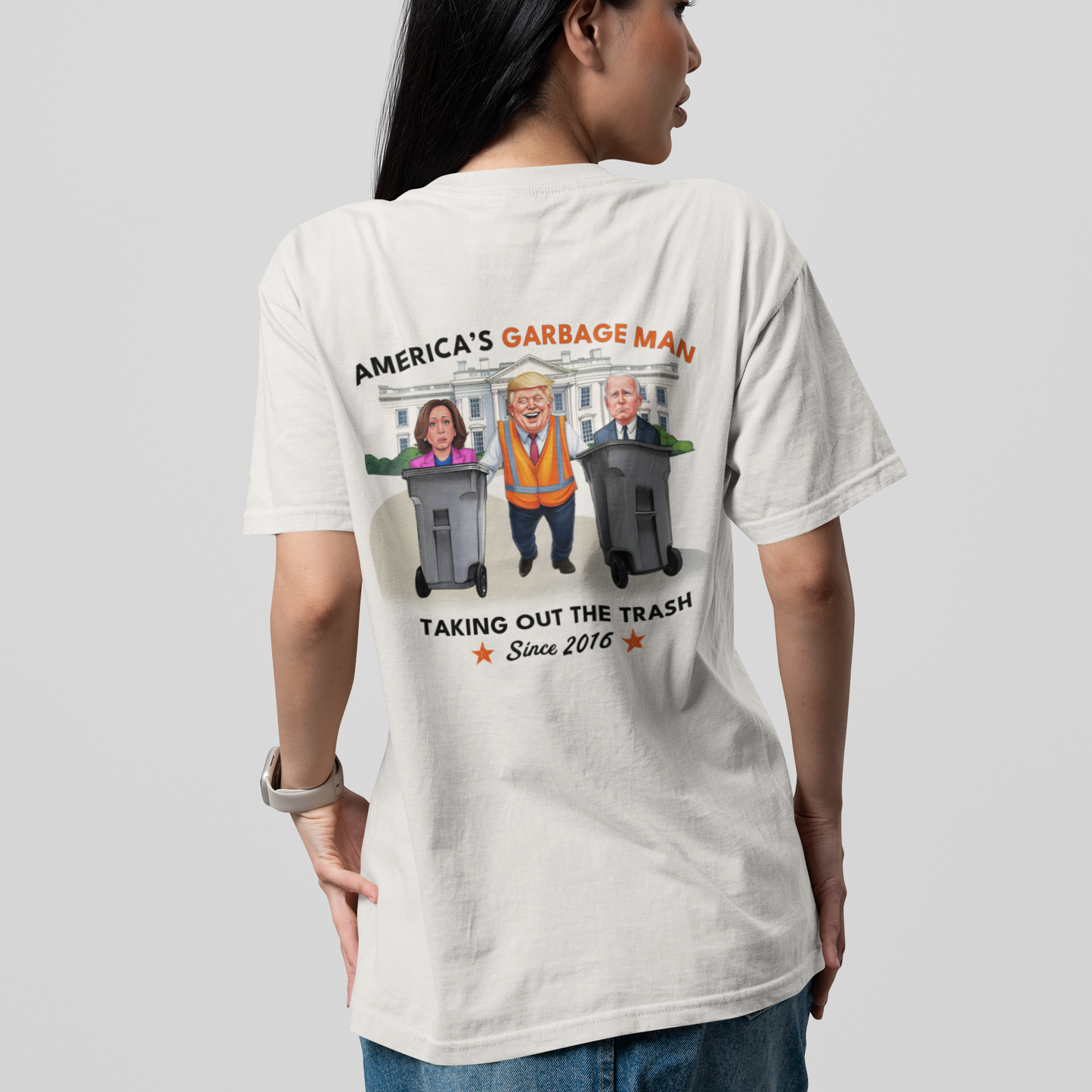 America's Garbage Man - Vintage White (Women)