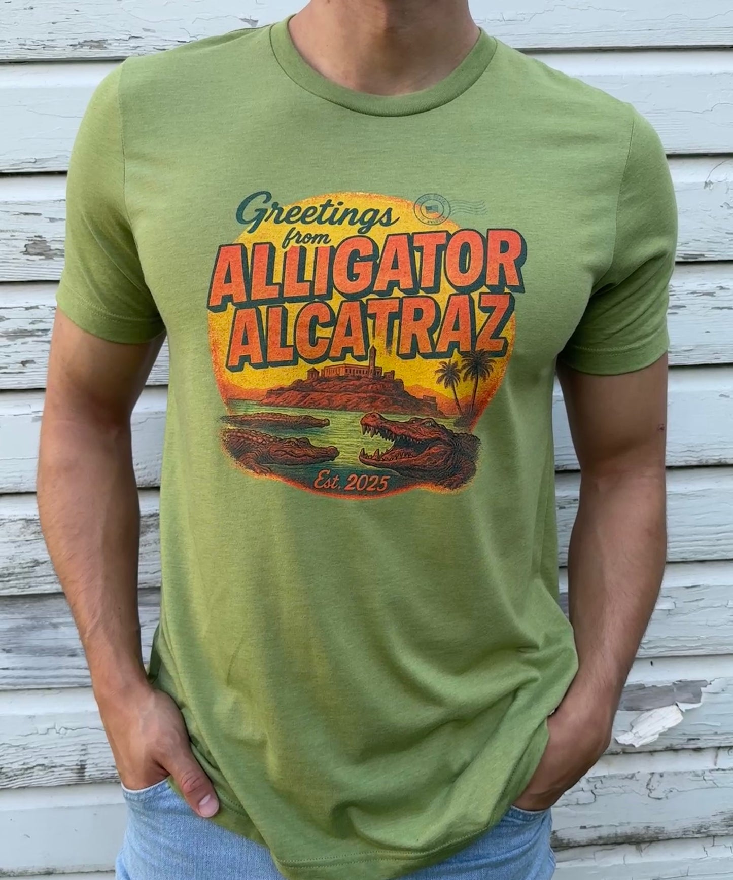 Men's Alligator Alcatraz T-shirt