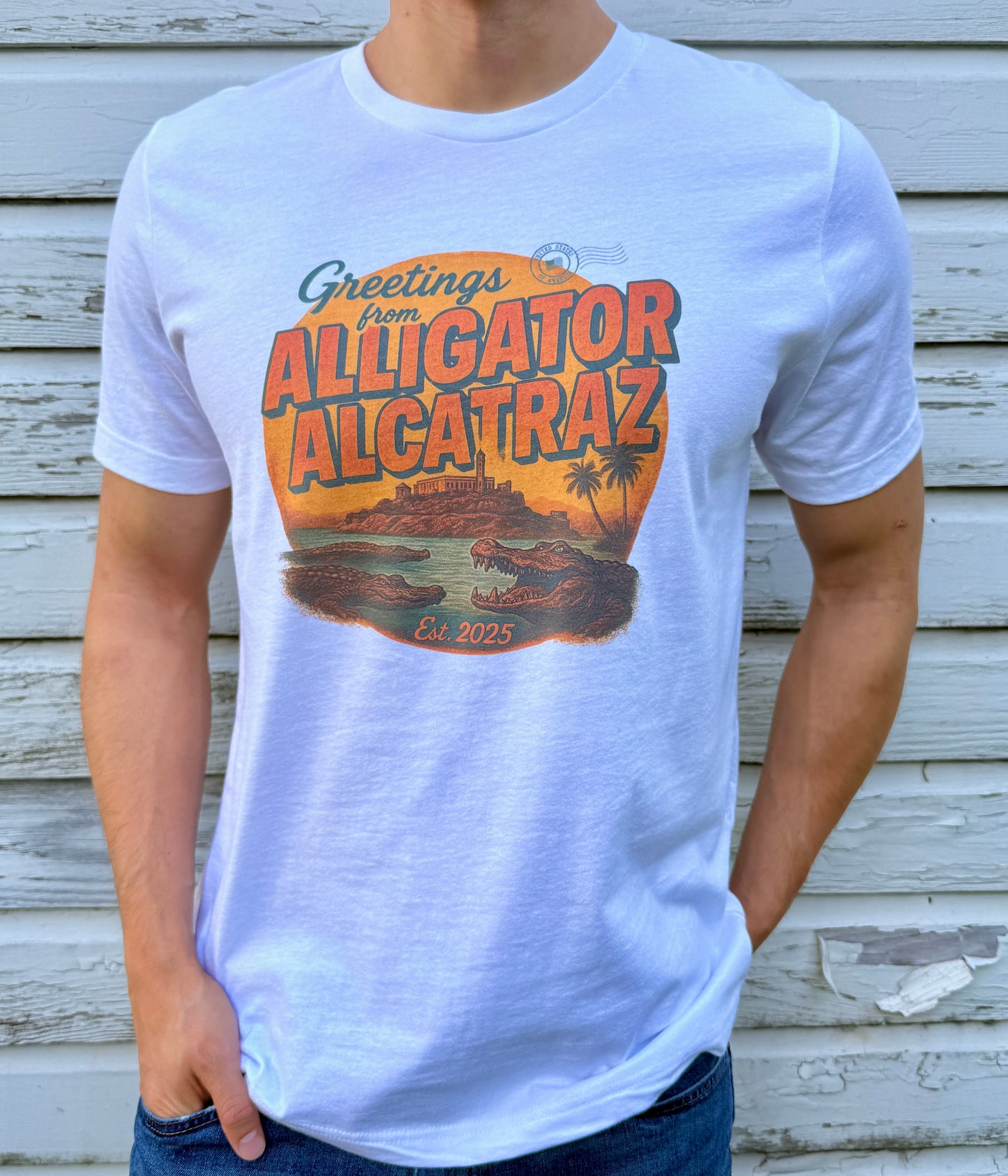 Men's Alligator Alcatraz T-shirt