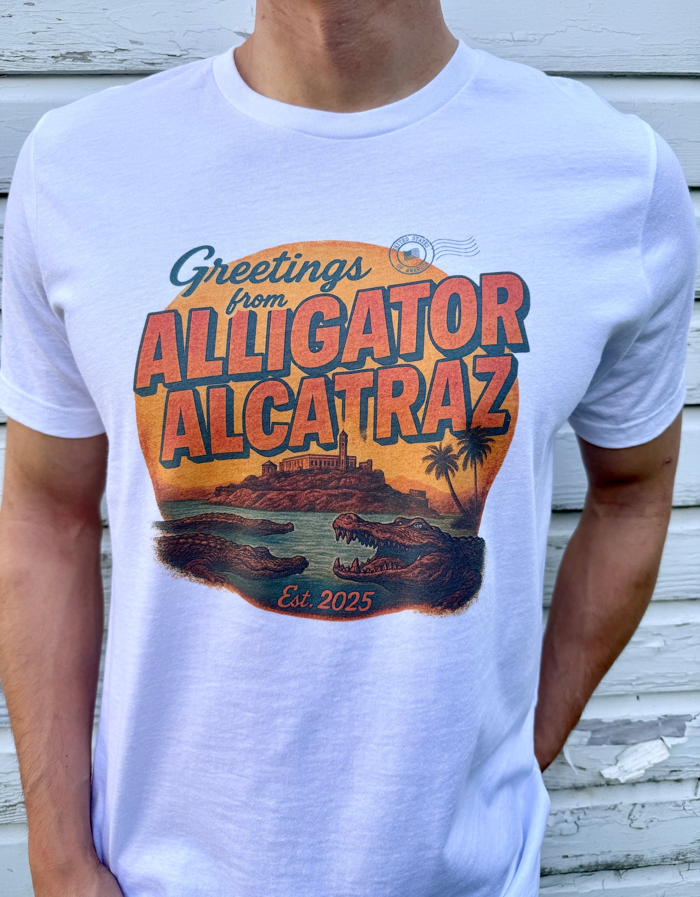 Men's Alligator Alcatraz T-shirt