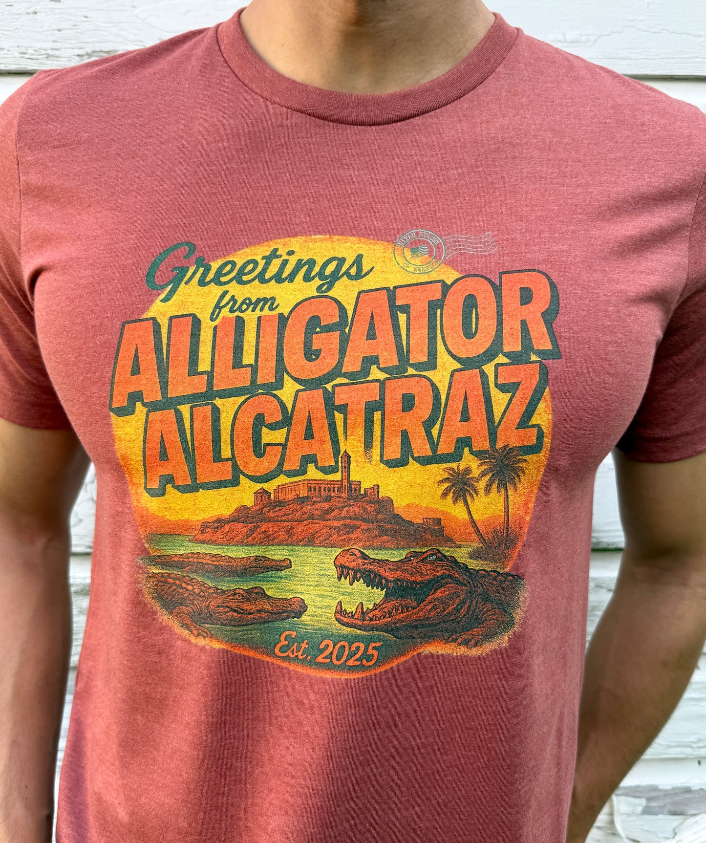Men's Alligator Alcatraz T-shirt
