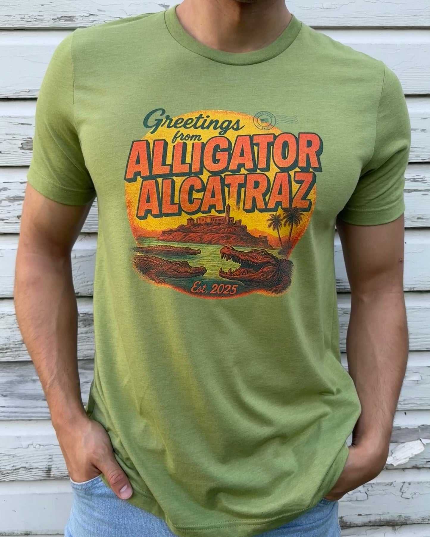 Men's Alligator Alcatraz T-shirt