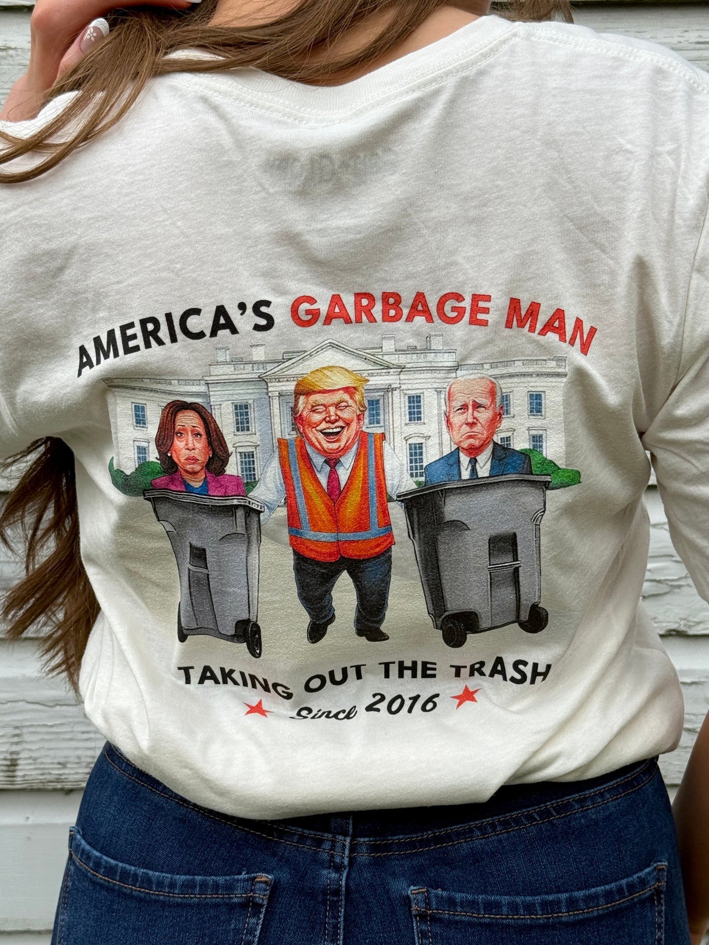 America's Garbage Man - Vintage White (Women)