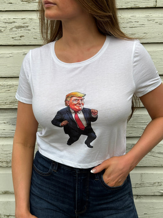 Trump Dance Crop Top